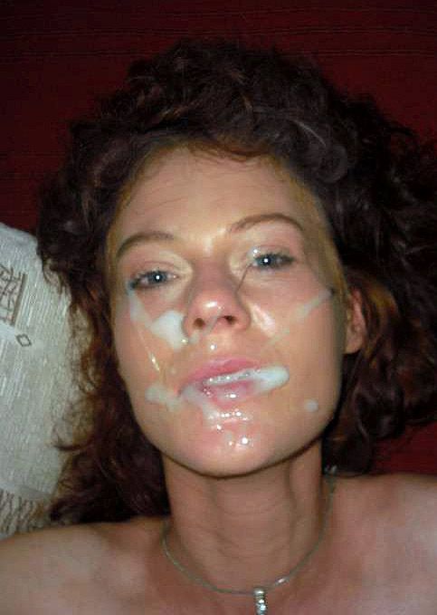 Fuck pics Curly houwife with lots of cum on... image