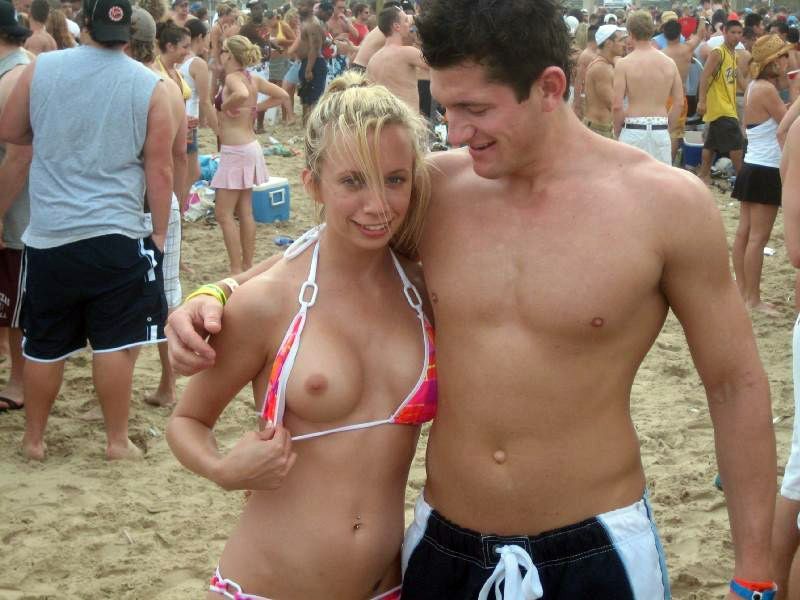 Show Your Tits In Public - Nude teens - C'mon show them your tits, baby. Yeah,...